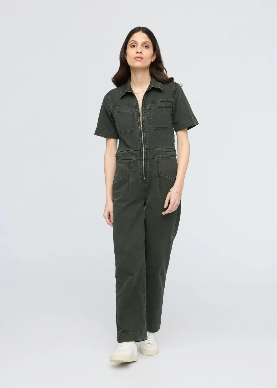 LuxTwill Boiler Suit sold by DUER