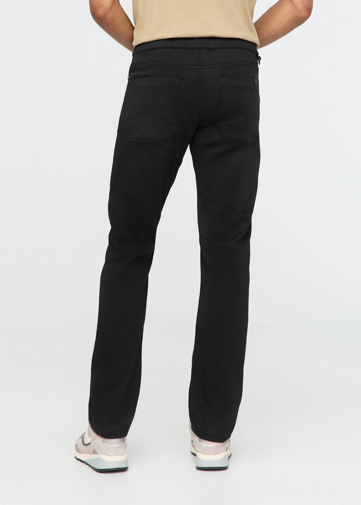 No Sweat Essential Pant - Black sold by DUER product image thumbnail 4
