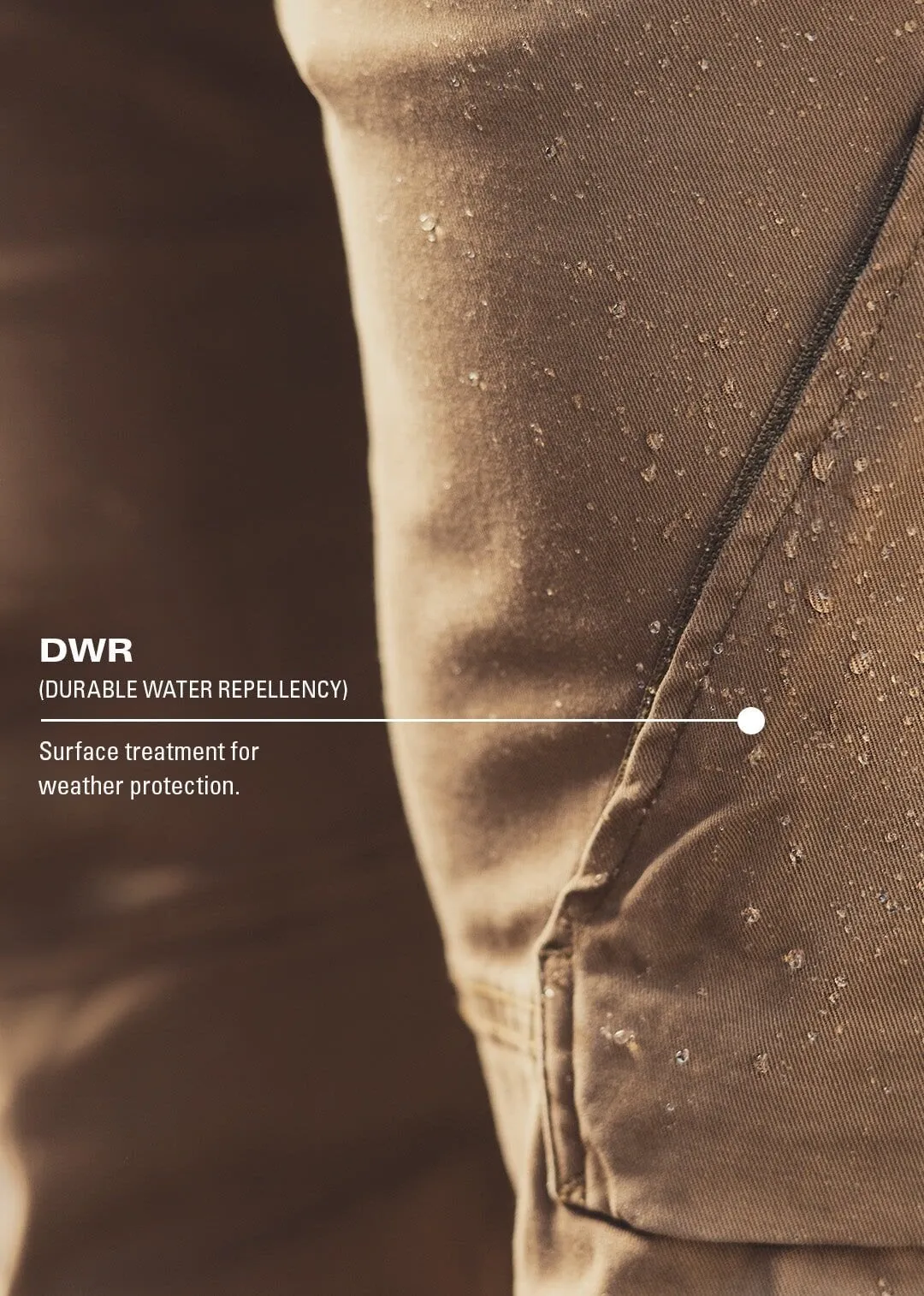 Live Free Adventure Pant - Red Rock sold by DUER product image thumbnail 3