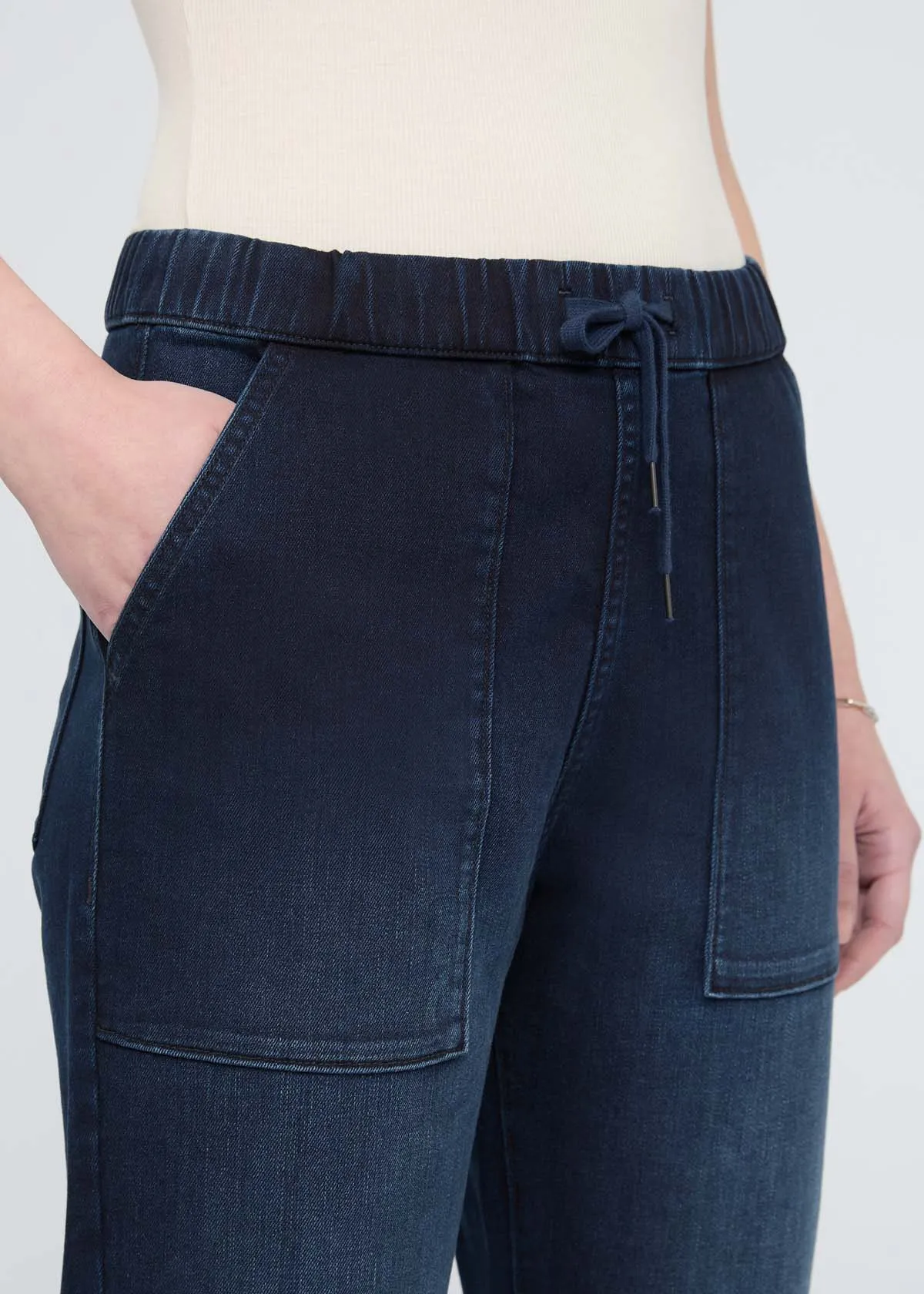 Performance Denim Harbour Pant - Meteorite sold by DUER product image thumbnail 5