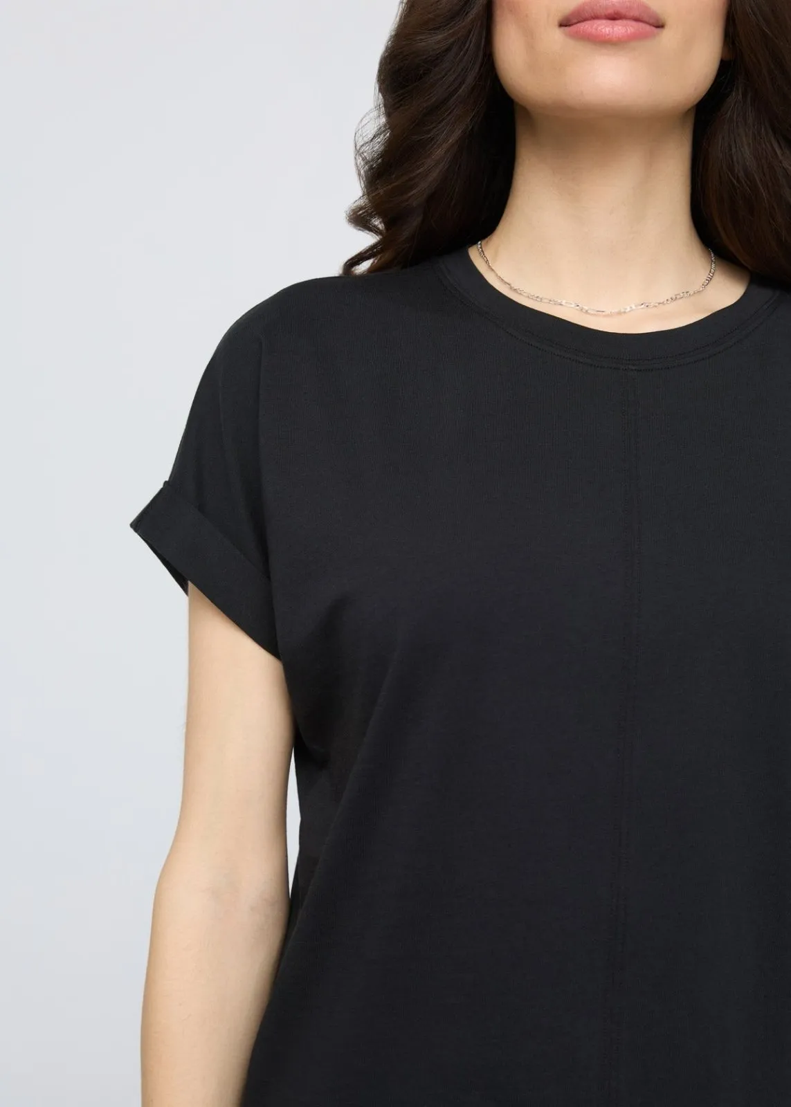 PurePima Dolman Tee - Black sold by DUER product image thumbnail 5