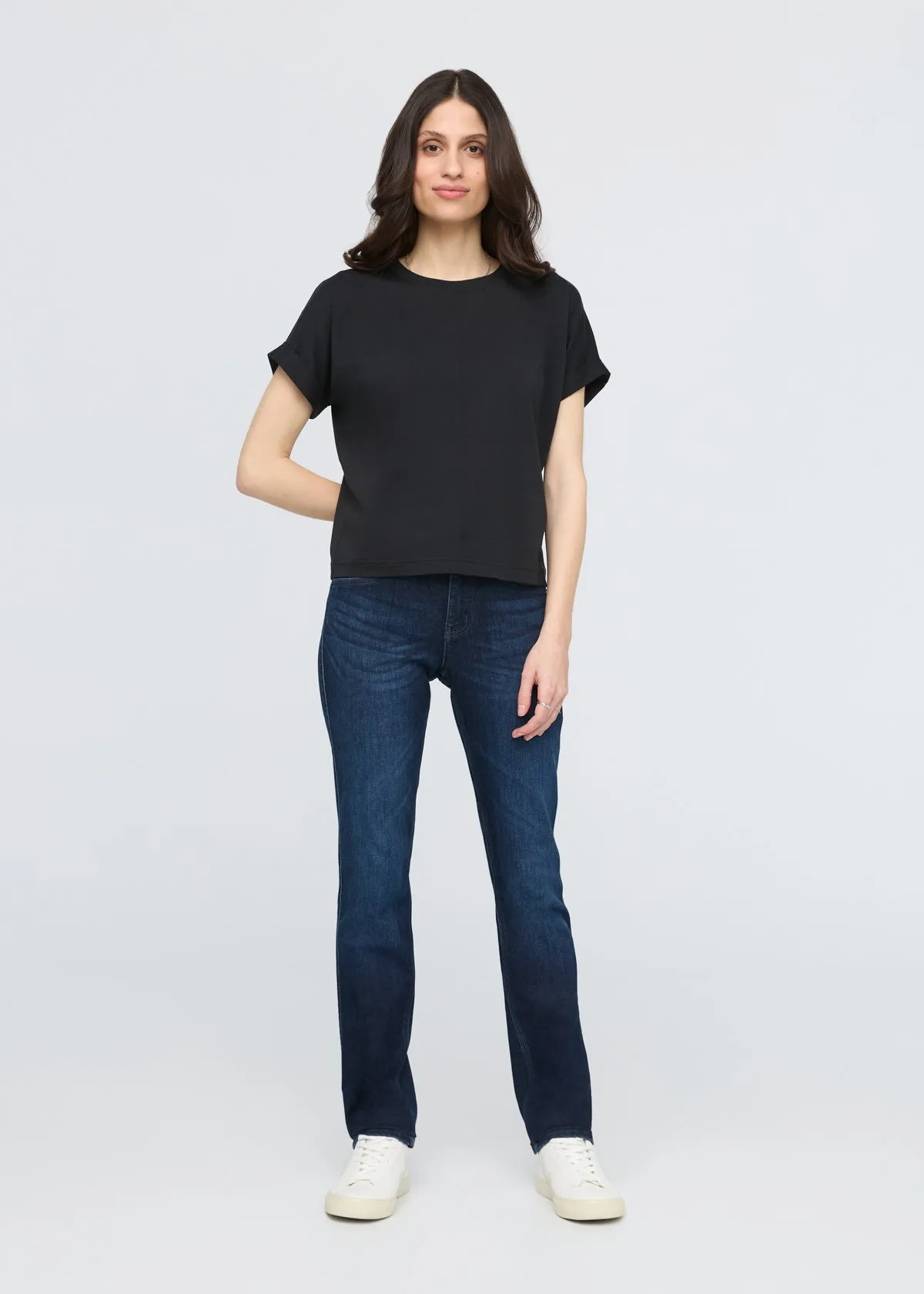 PurePima Dolman Tee - Black sold by DUER product image thumbnail 2