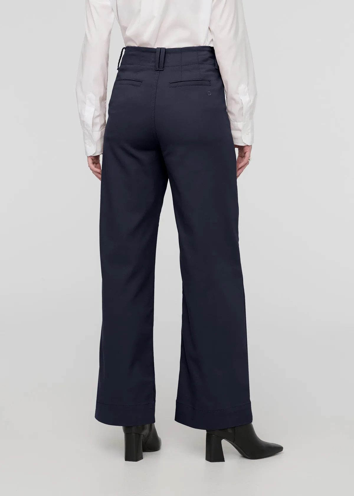 NuStretch High Rise Trouser - Navy sold by DUER product image thumbnail 4
