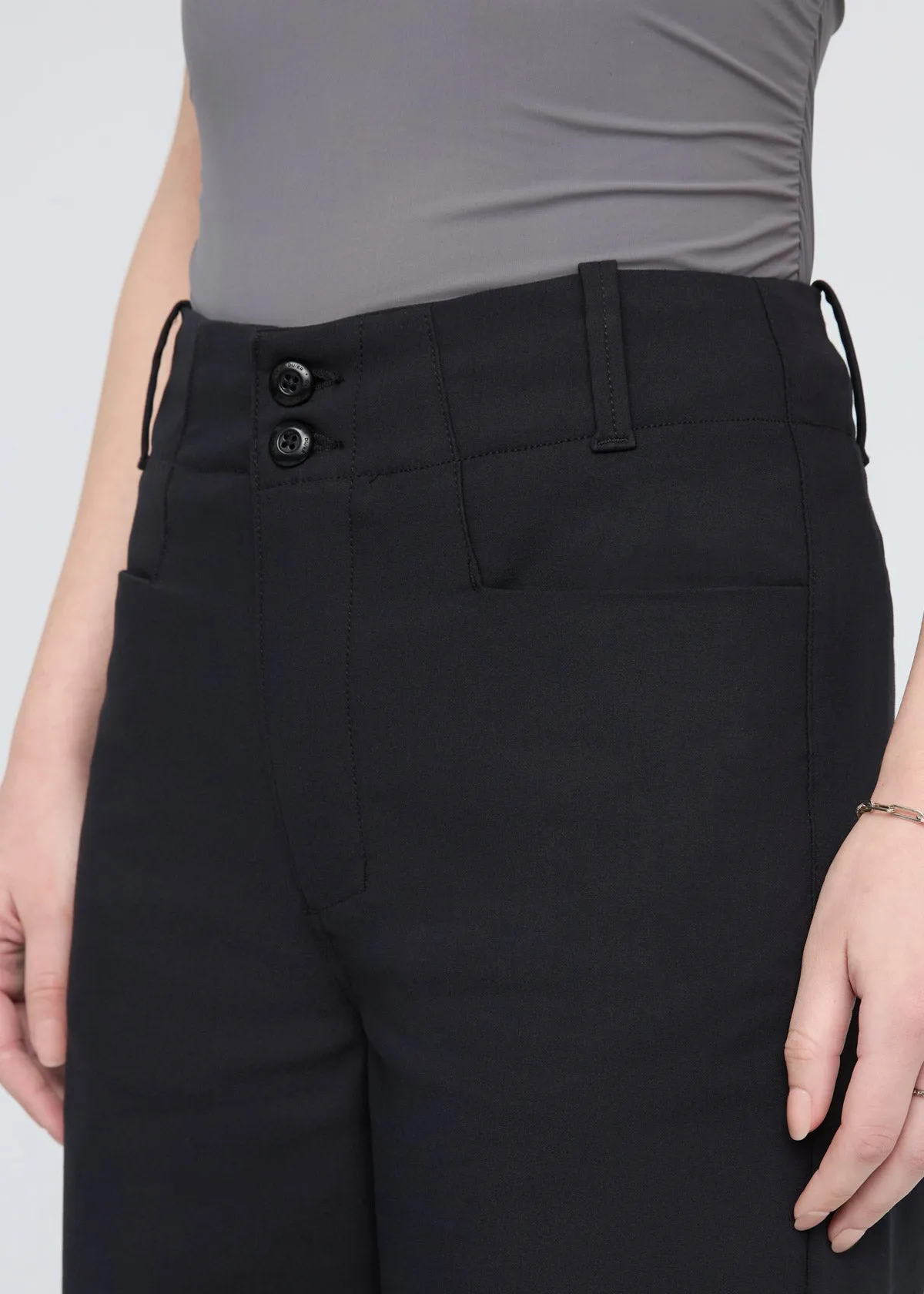 NuStretch High Rise Trouser - Black sold by DUER product image thumbnail 5