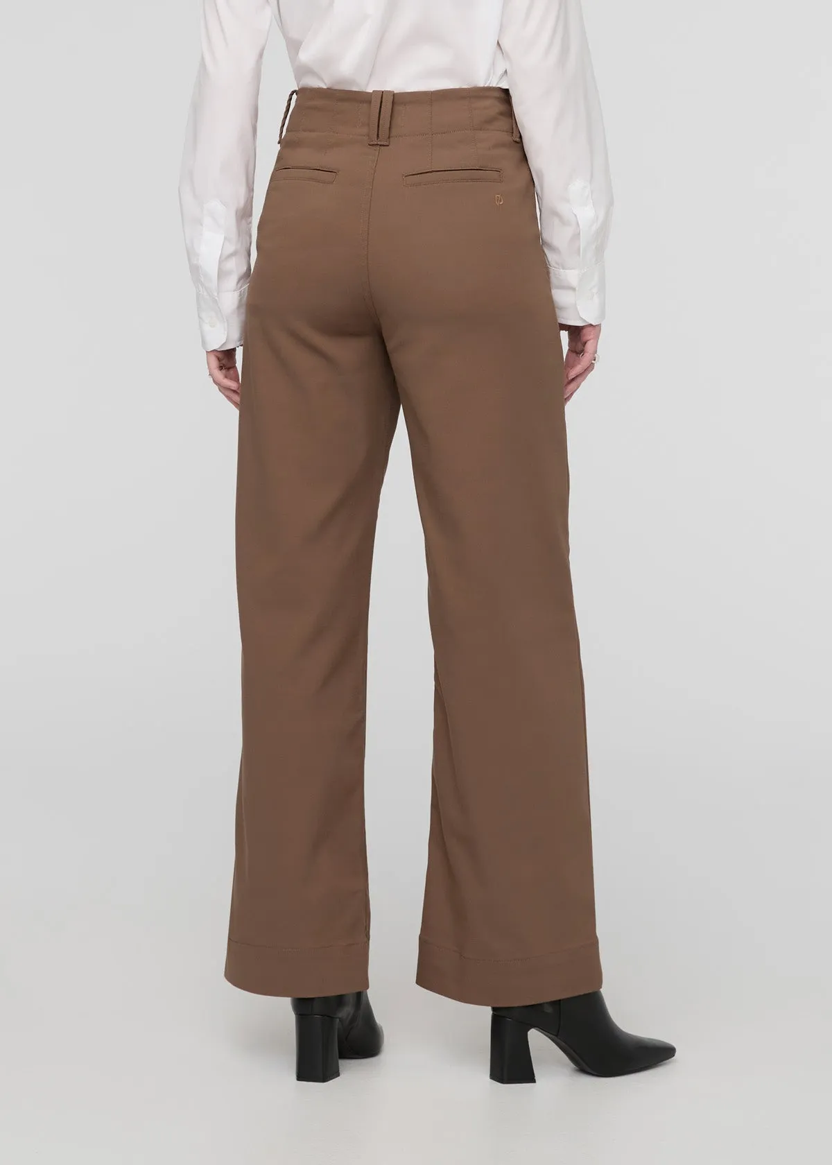 NuStretch High Rise Trouser - Warm Sand sold by DUER product image thumbnail 4