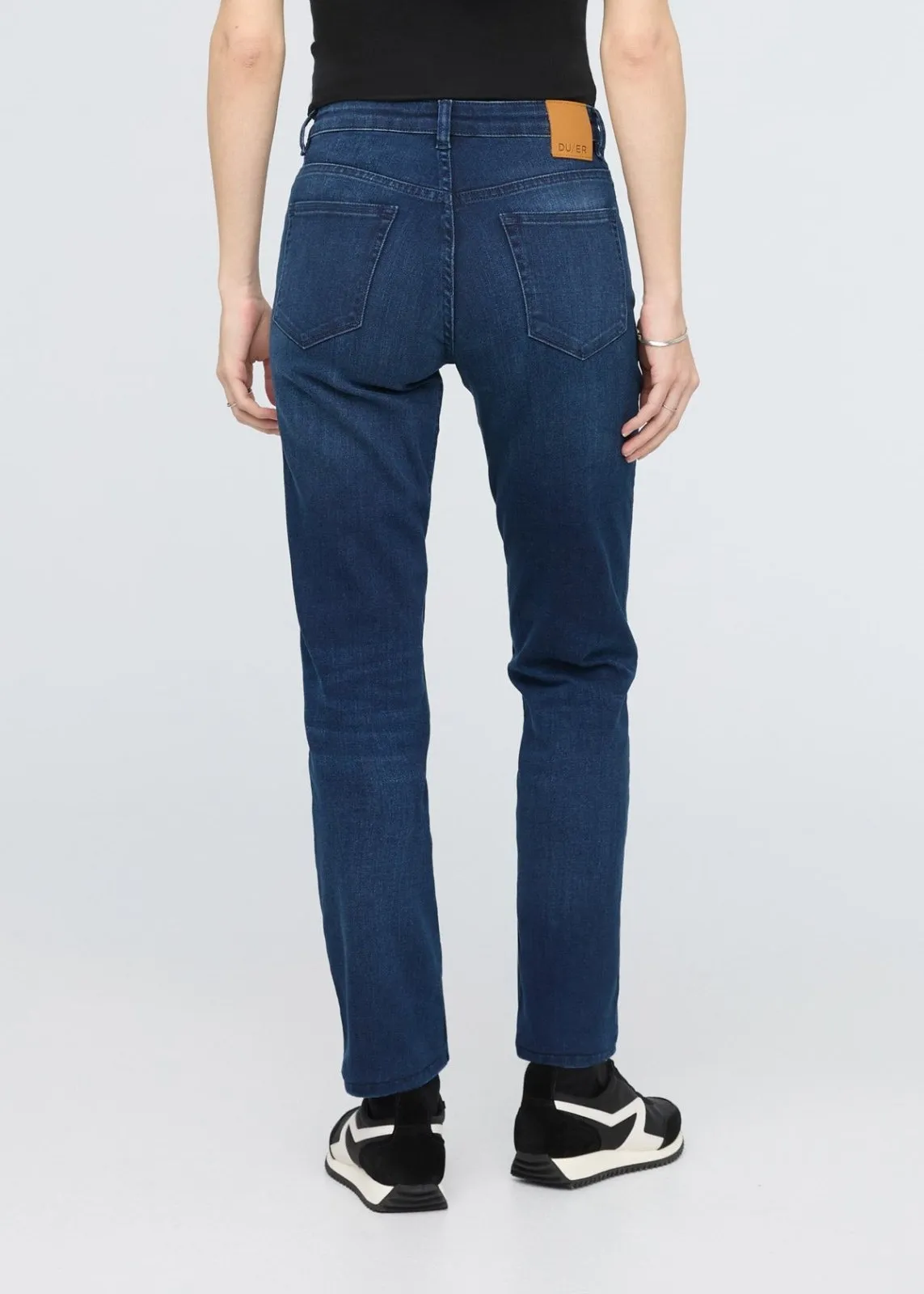 Performance Denim Girlfriend - Deep Sea Blue sold by DUER product image thumbnail 4
