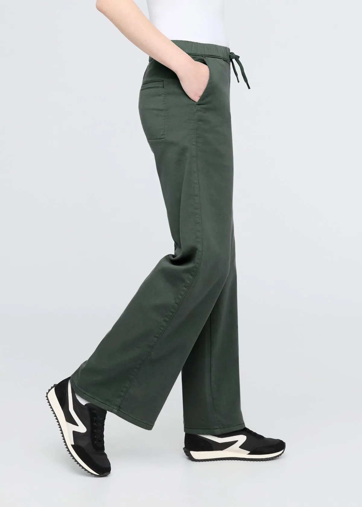 No Sweat Wide Leg Pant - Peat sold by DUER product image thumbnail 3