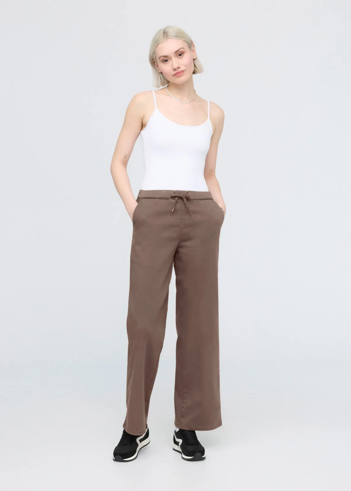 No Sweat Wide Leg Pant - Canteen sold by DUER product image thumbnail 2