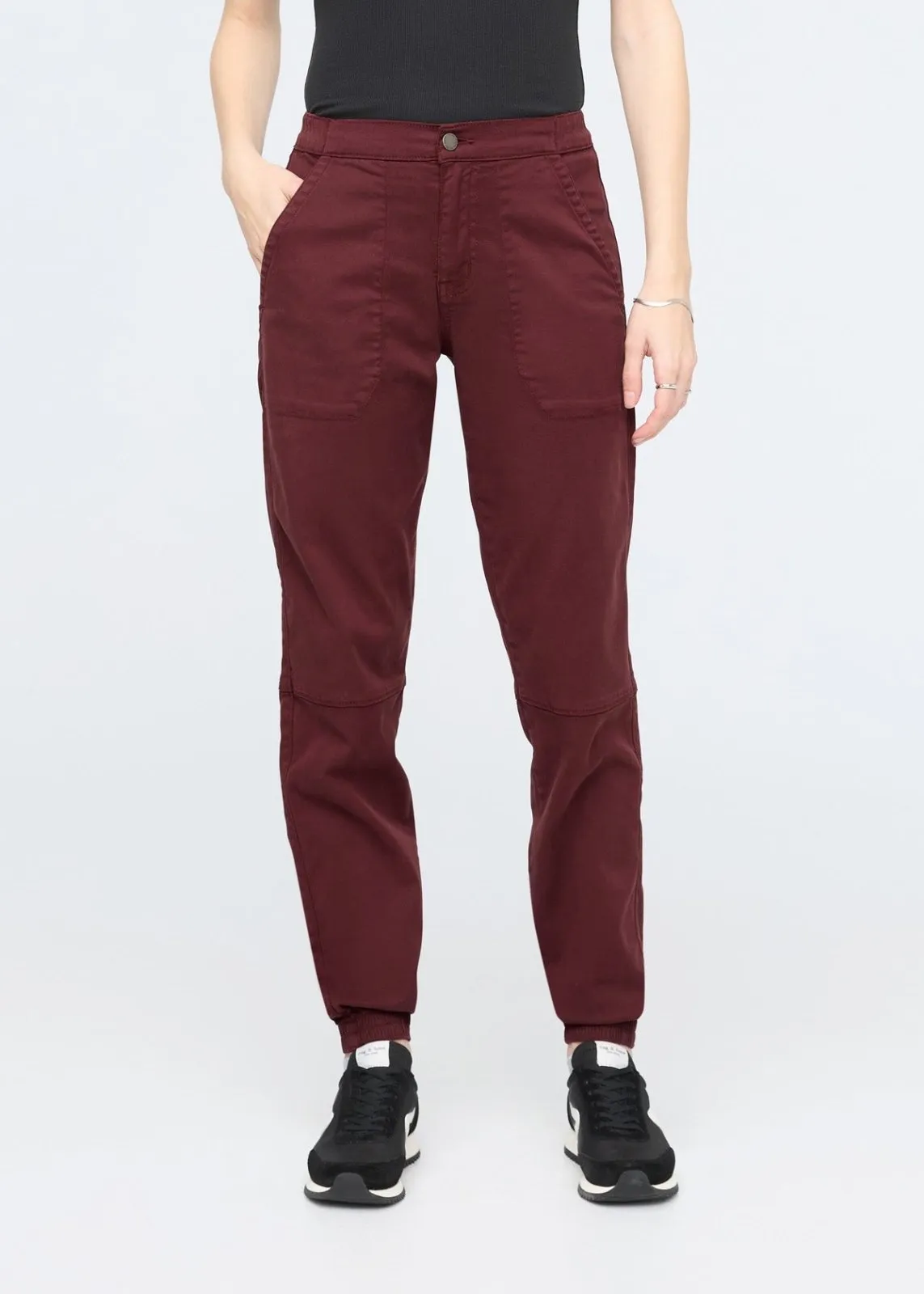 Live Free High Rise Jogger - Red Rock sold by DUER