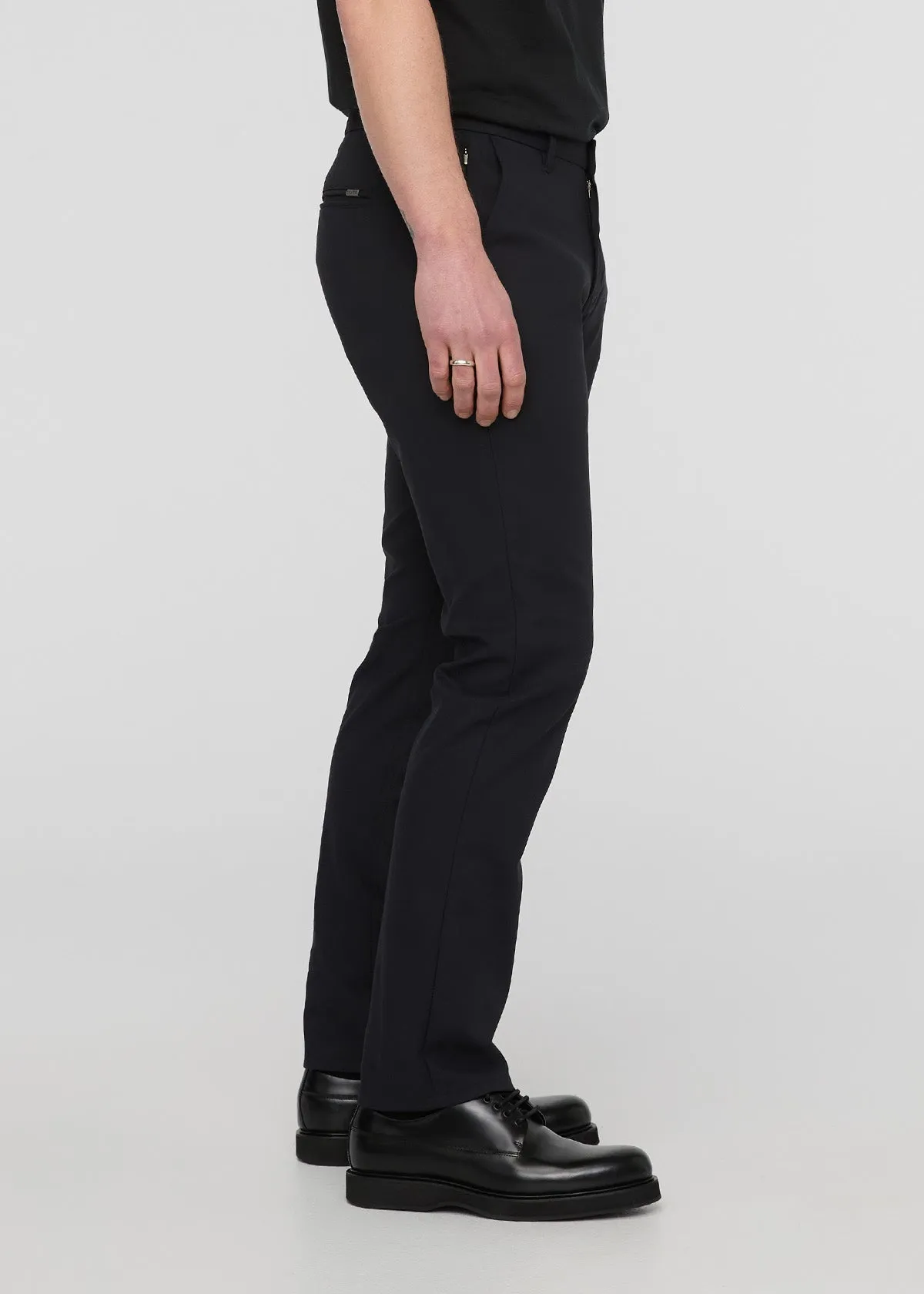 NuStretch Relaxed Taper Trouser - Black sold by DUER product image thumbnail 3