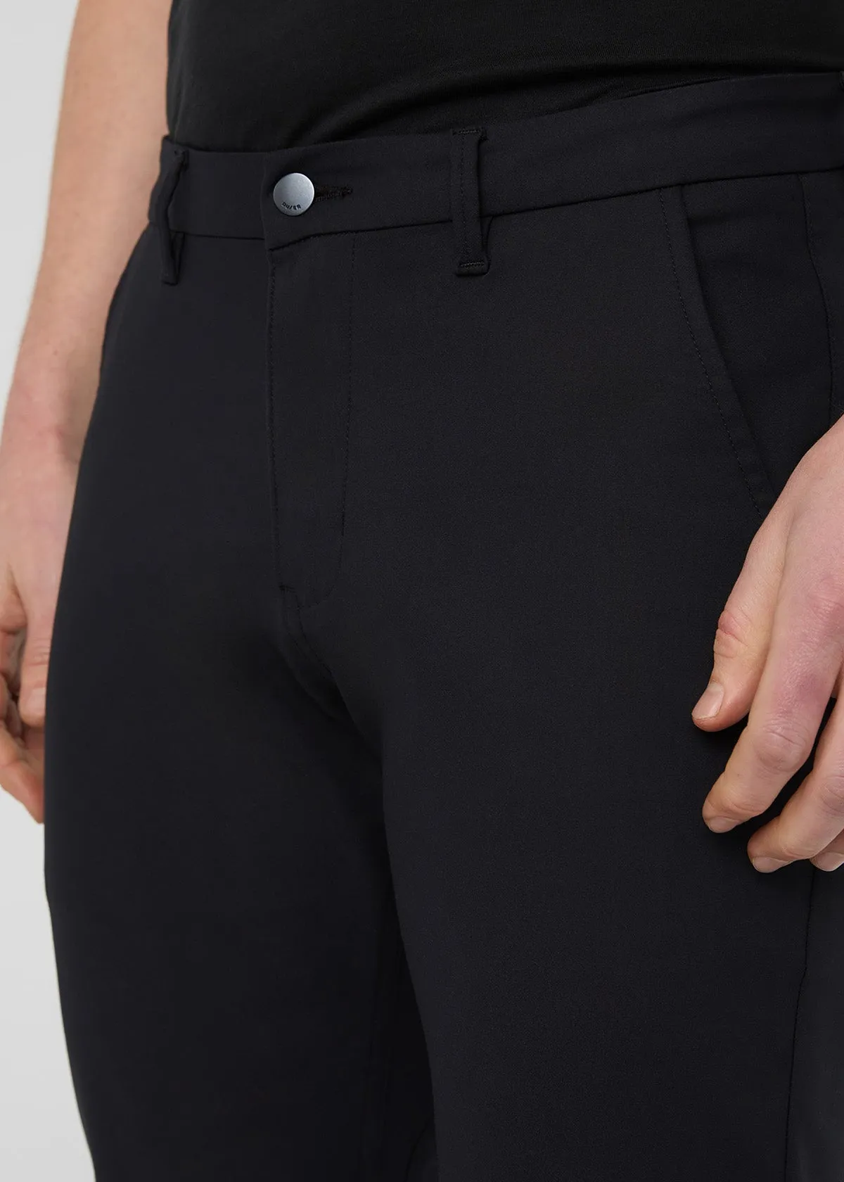 NuStretch Relaxed Taper Trouser - Black sold by DUER product image thumbnail 5