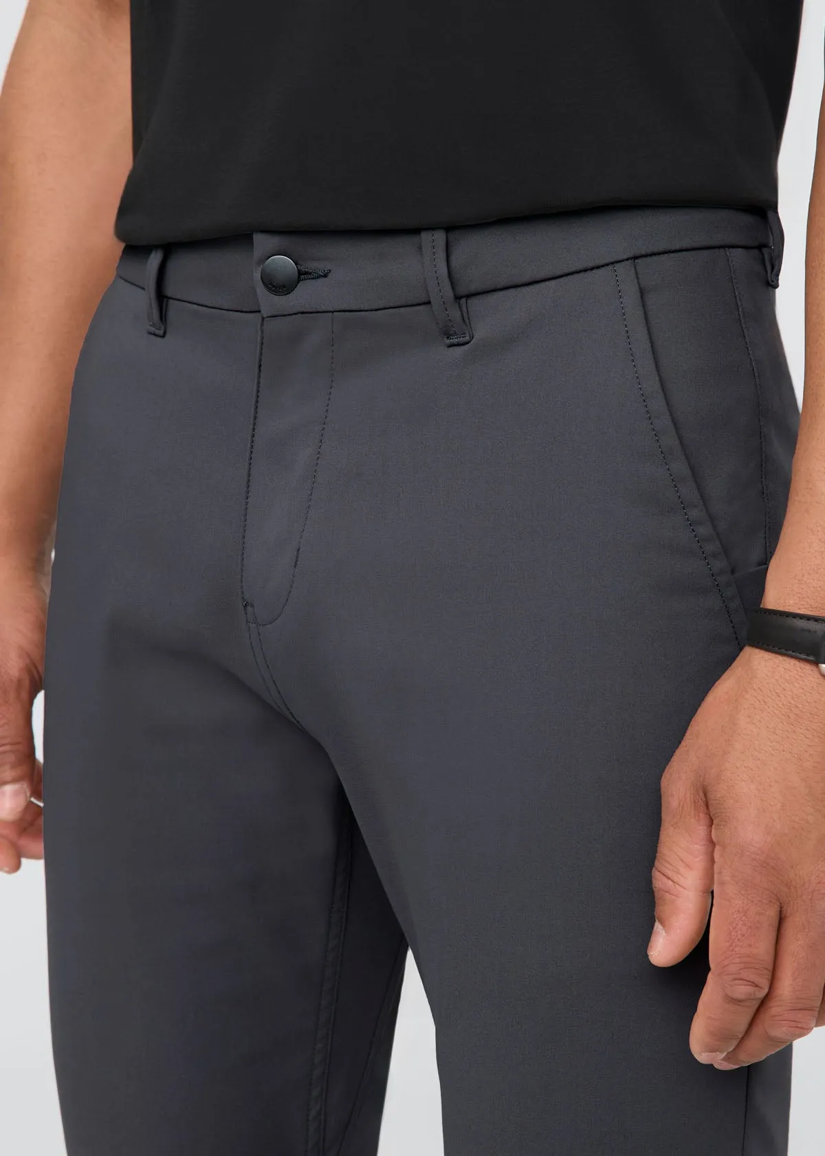 NuStretch Relaxed Taper Trouser - Charcoal sold by DUER product image thumbnail 4