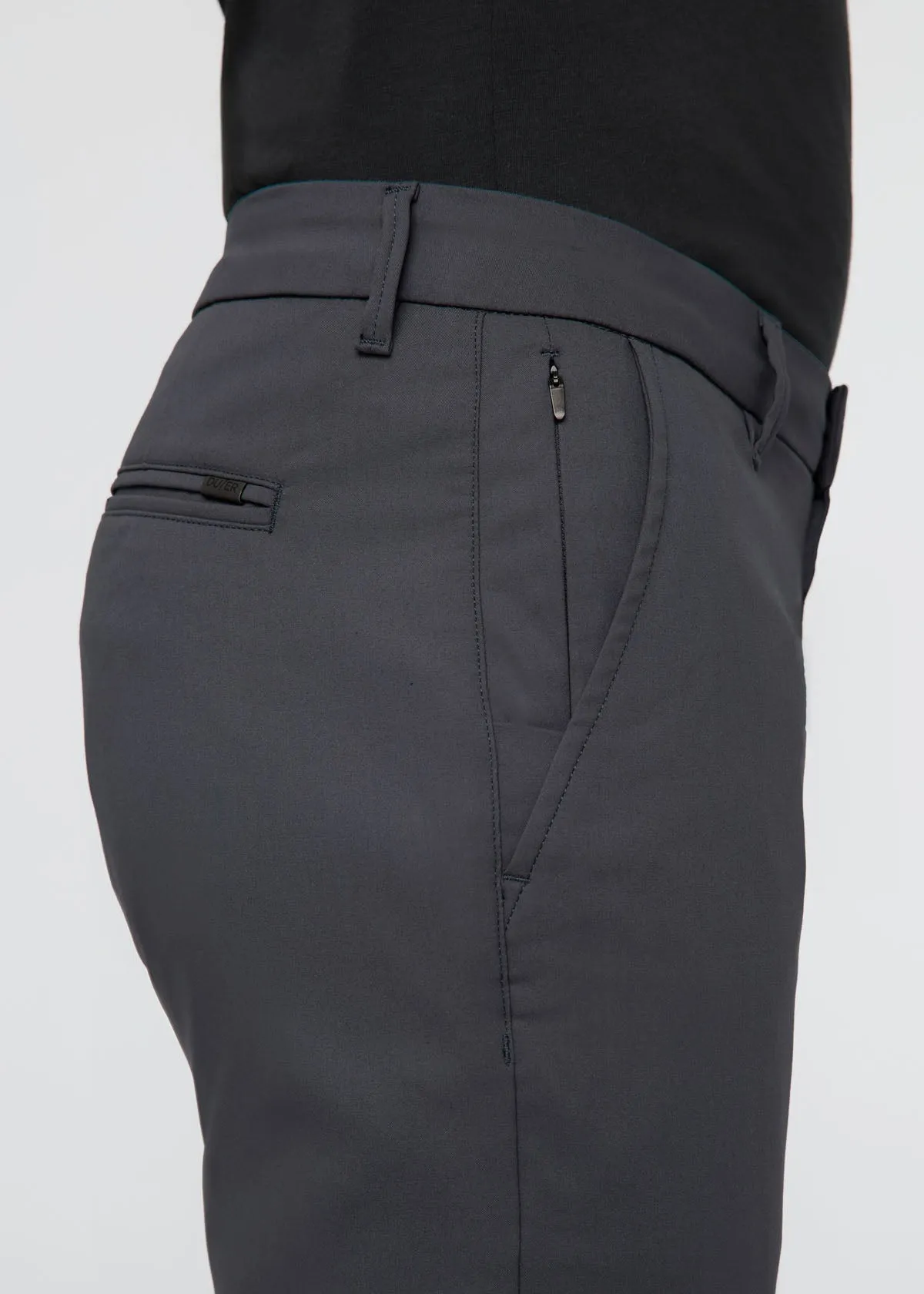 NuStretch Relaxed Taper Trouser - Charcoal sold by DUER product image thumbnail 5