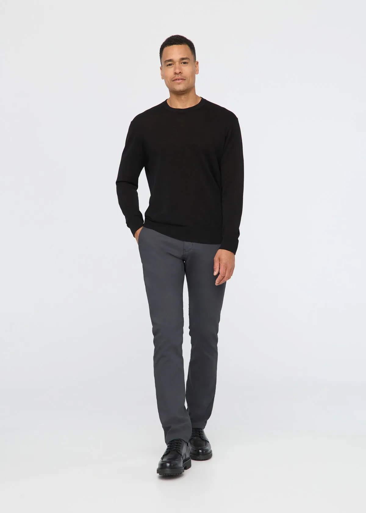 NuStretch Relaxed Taper Trouser - Charcoal sold by DUER product image thumbnail 2