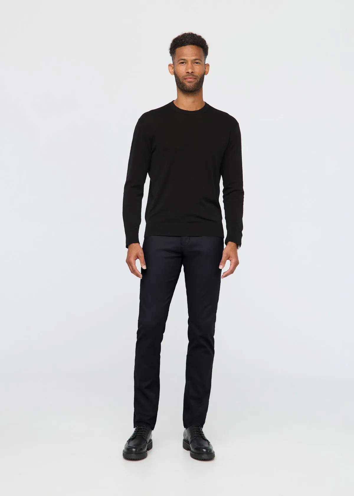 NuStretch Slim Straight Trouser - Black sold by DUER product image thumbnail 2