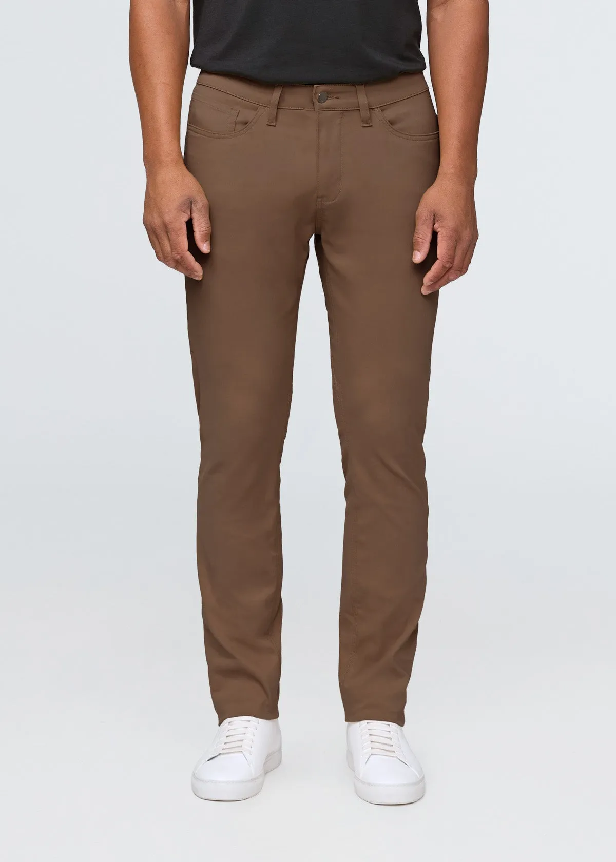 NuStretch Relaxed Taper 5 Pocket - Warm Sand sold by DUER