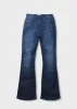 Performance Denim High Rise Flare - Carbon Stone sold by DUER