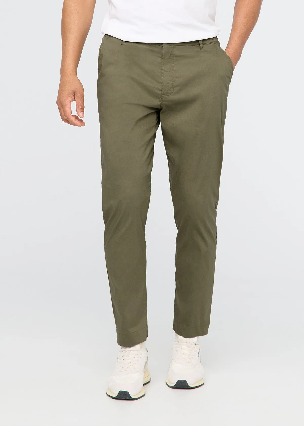 Weightless Poplin AC Pant - Moss sold by DUER