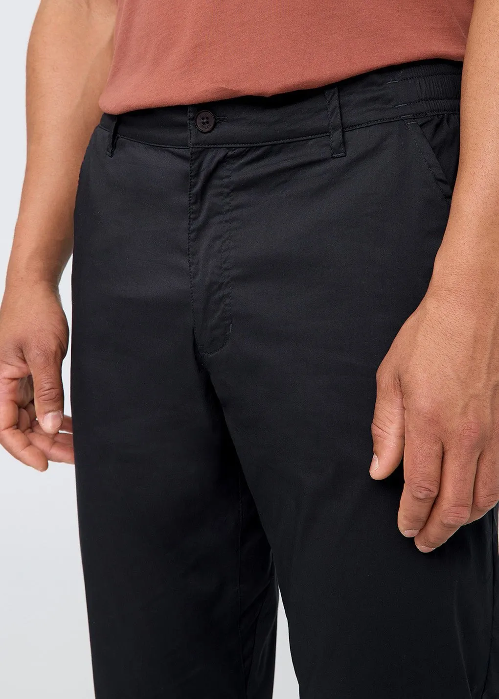 Weightless Poplin AC Pant - Black sold by DUER product image thumbnail 5