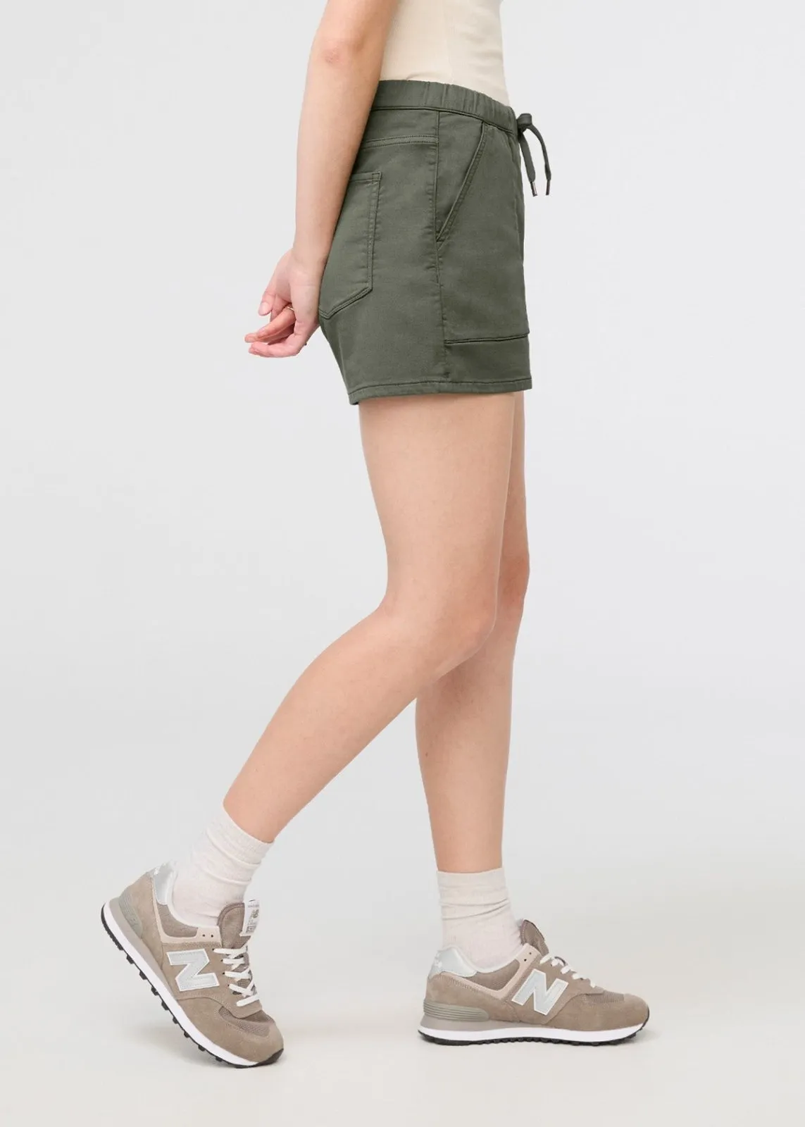No Sweat Harbour Short - Moss sold by DUER product image thumbnail 3