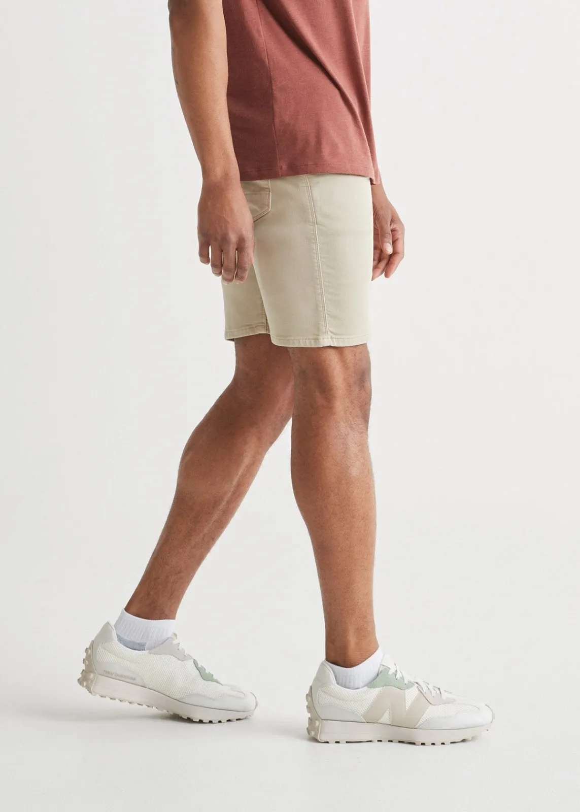 No Sweat Short Slim - Linen sold by DUER product image thumbnail 3