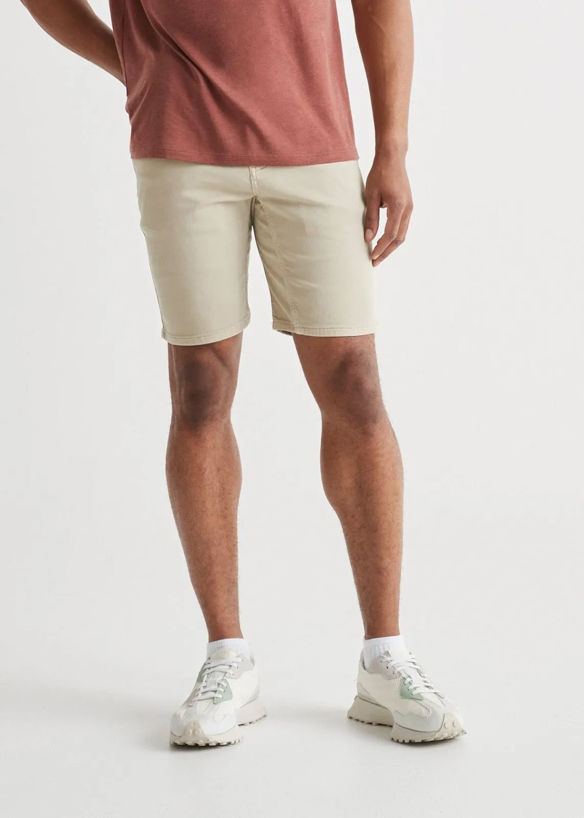 No Sweat Short Slim - Linen sold by DUER