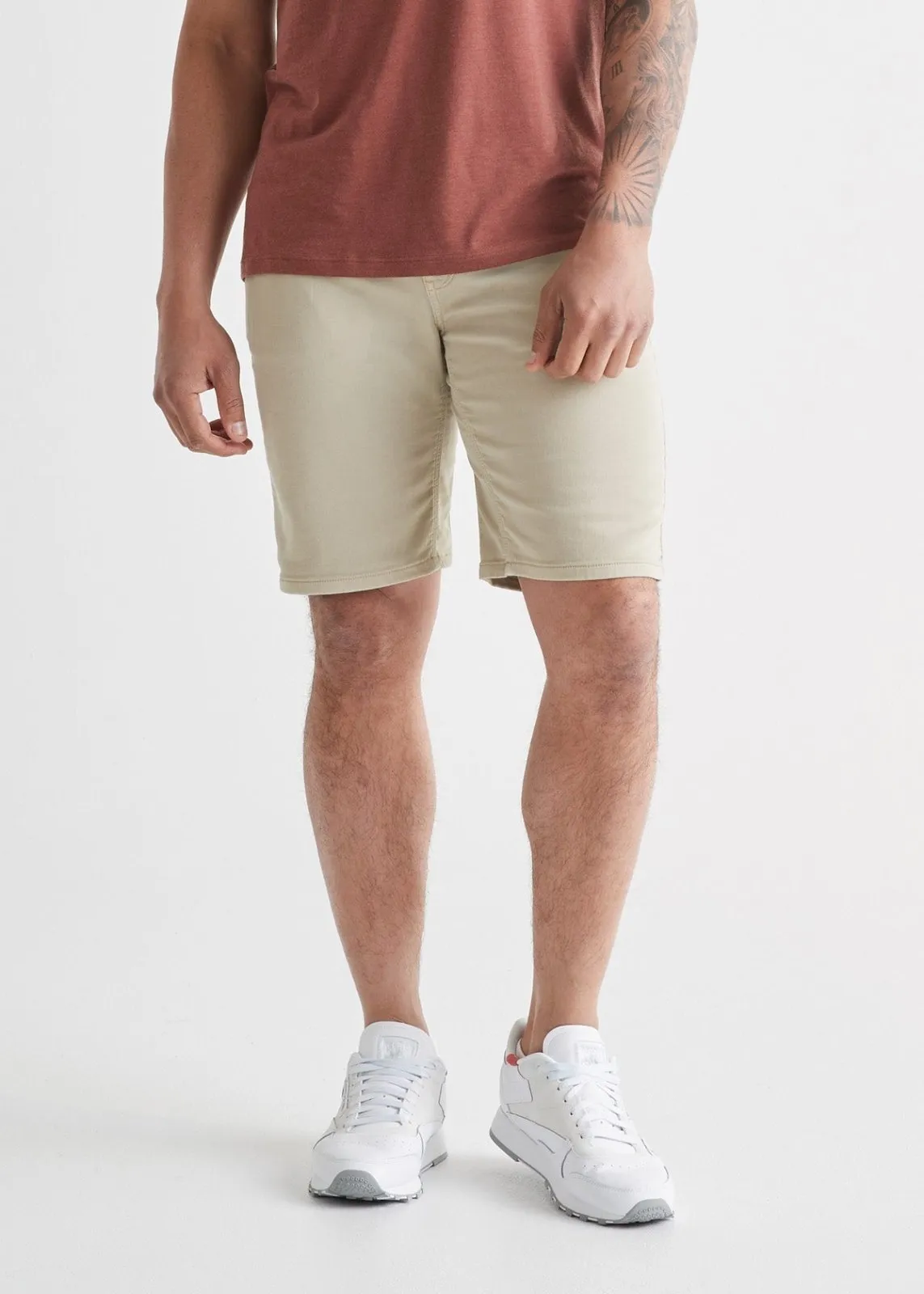 No Sweat Short Relaxed - Linen sold by DUER
