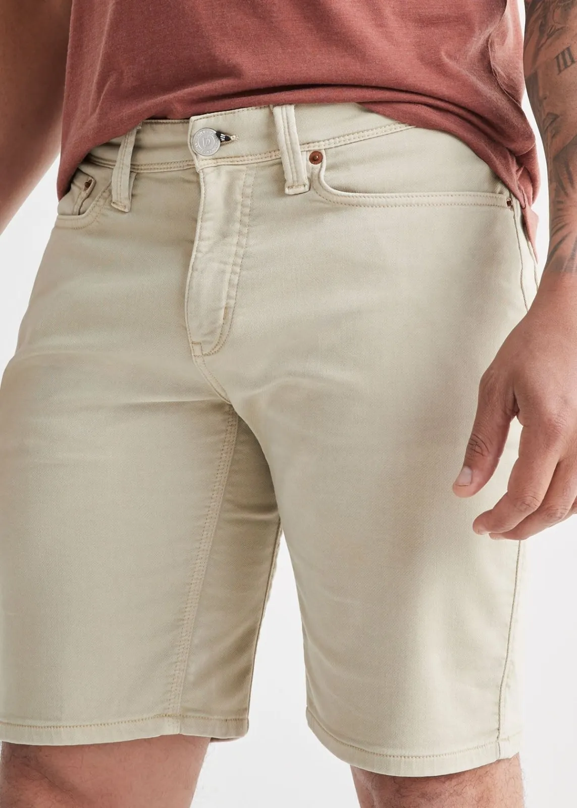 No Sweat Short Relaxed - Linen sold by DUER product image thumbnail 5