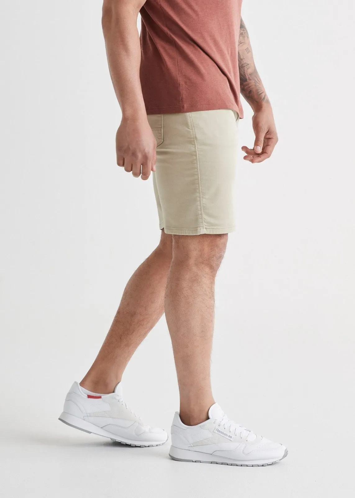 No Sweat Short Relaxed - Linen sold by DUER product image thumbnail 3