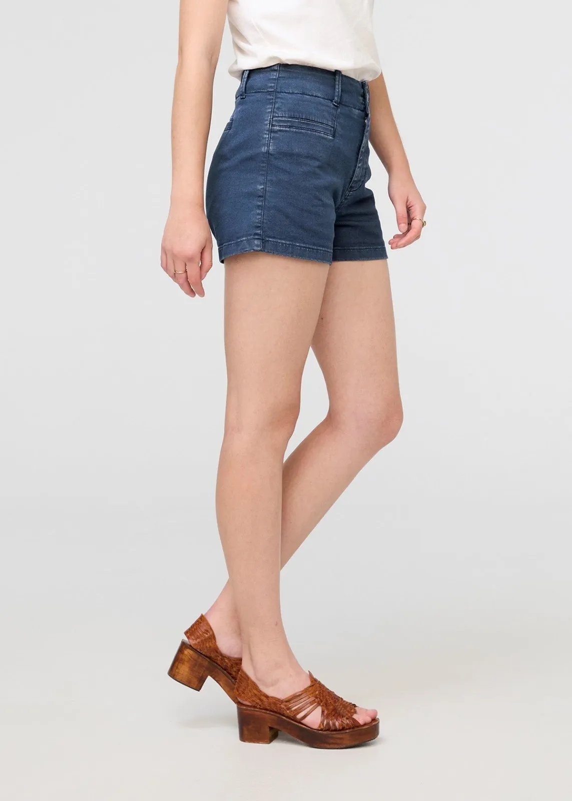 Luxtwill High Rise Short - Marine sold by DUER product image thumbnail 3