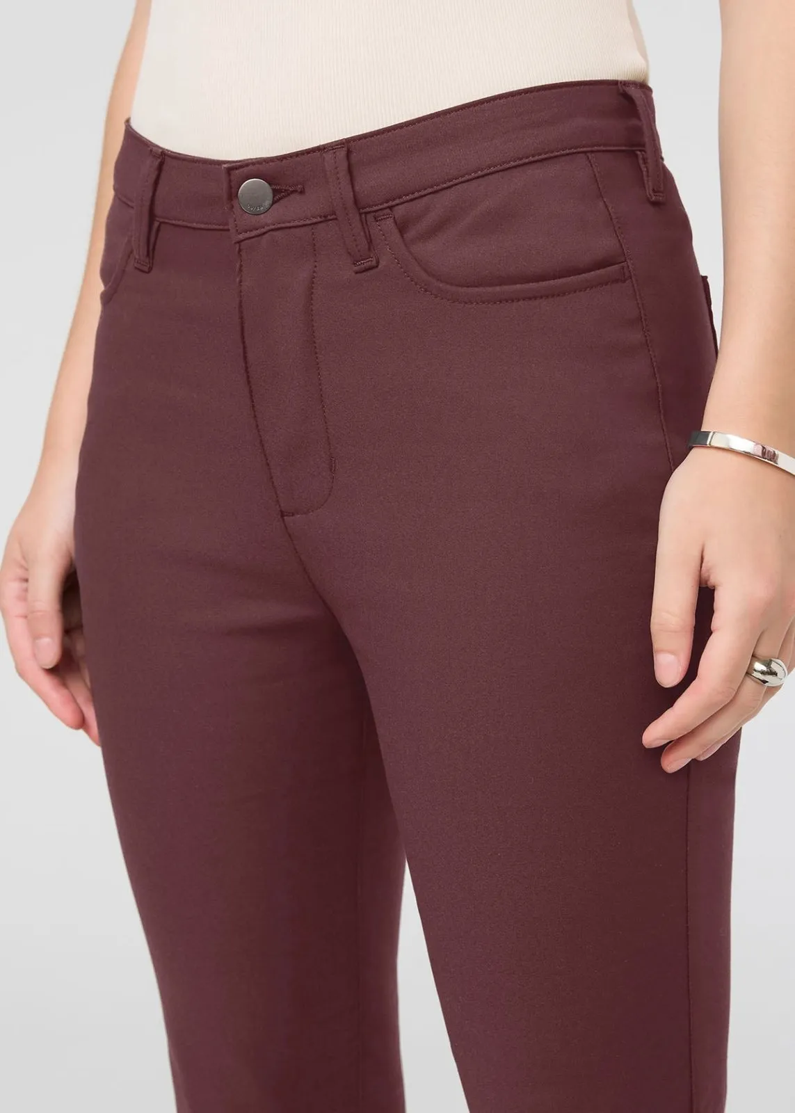 NuStretch High Rise Kick Flare - Mars sold by DUER product image thumbnail 5