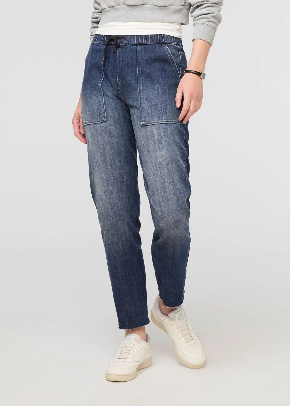 Performance Denim Harbour Pant - Medium Blue sold by DUER