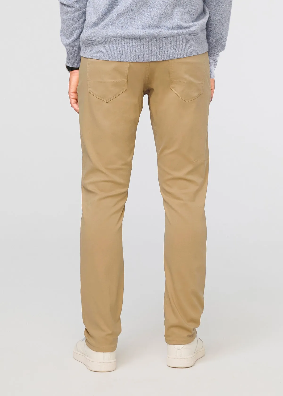 NuStretch Relaxed Taper 5 Pocket - Khaki sold by DUER product image thumbnail 4