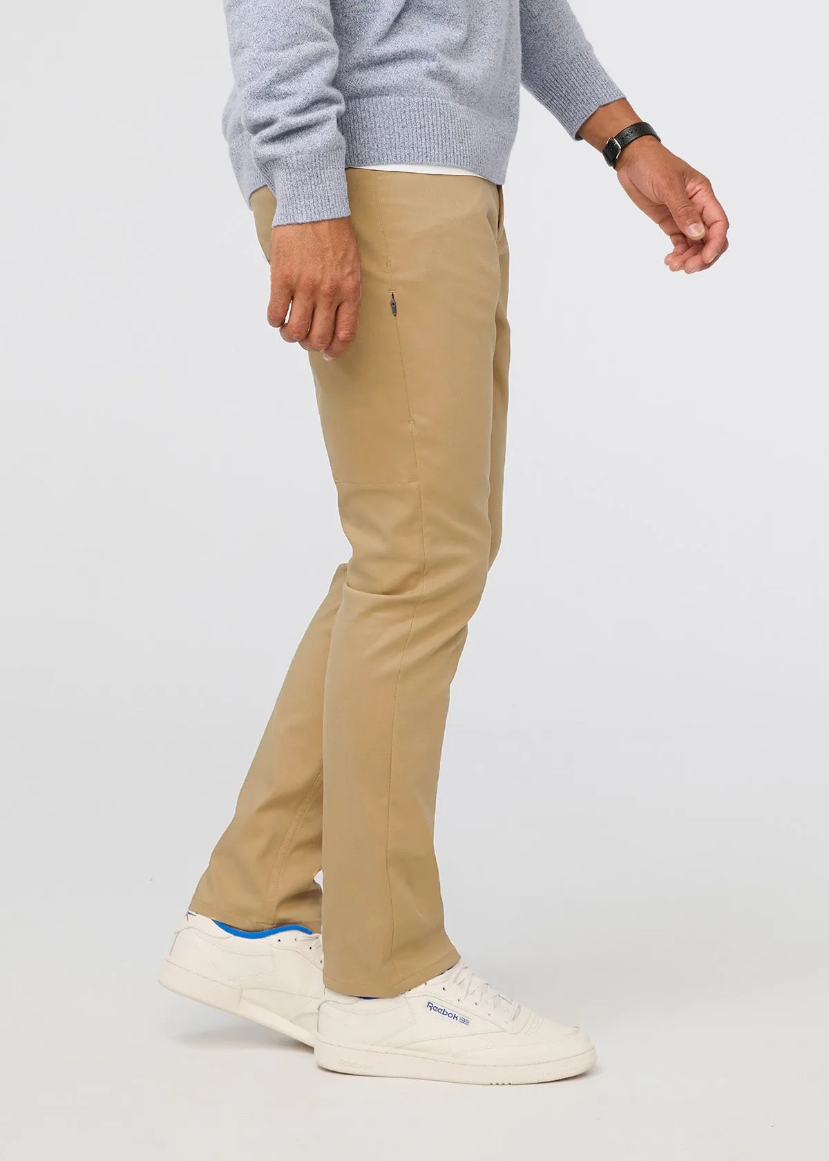 NuStretch Relaxed Taper 5 Pocket - Khaki sold by DUER product image thumbnail 3