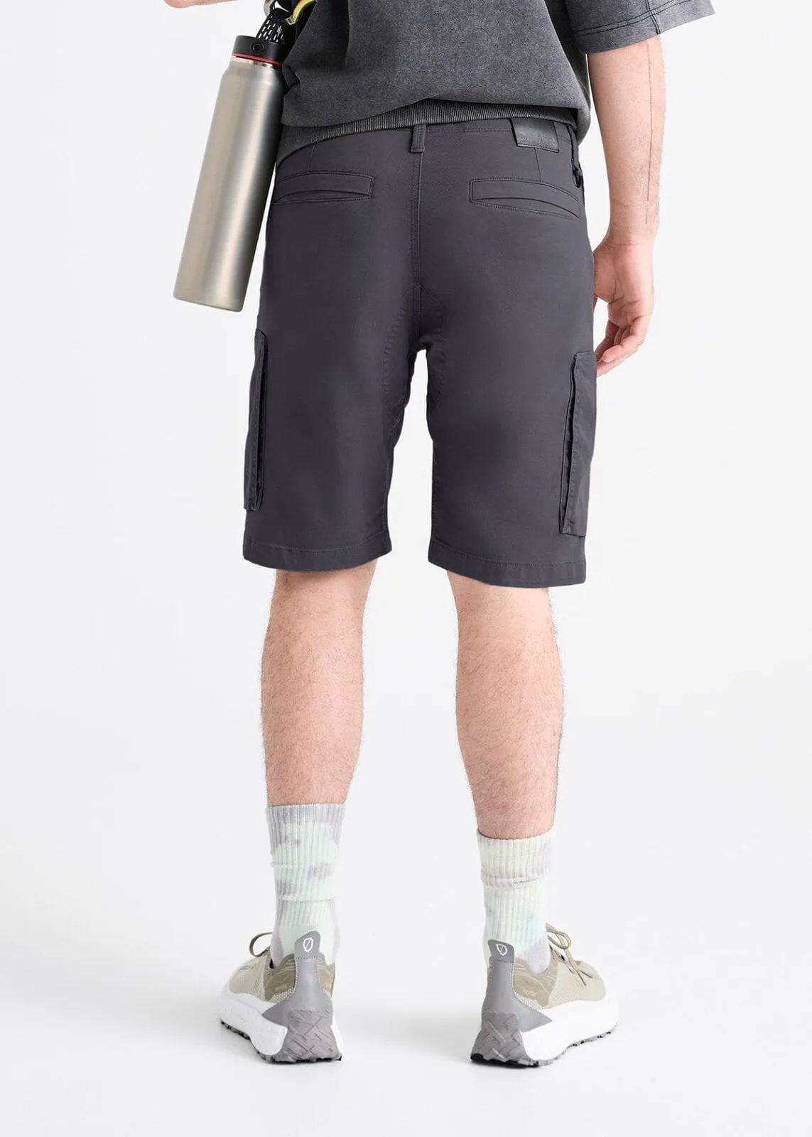 Live Free Adventure Short - Charcoal sold by DUER product image thumbnail 4