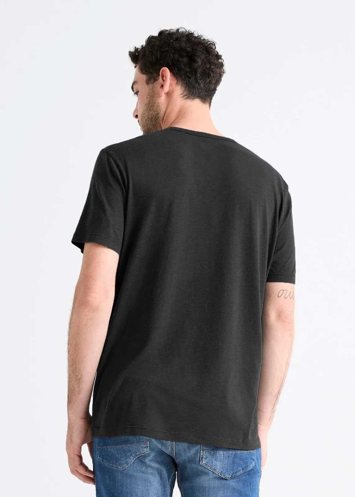 PurePima Only Tee - Black sold by DUER product image thumbnail 3