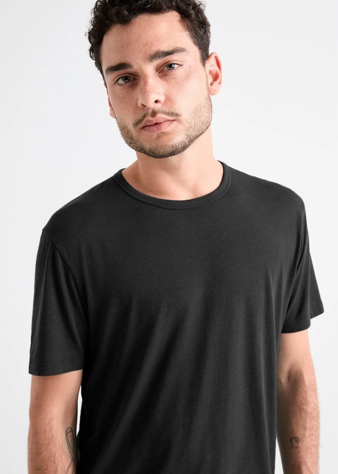 PurePima Only Tee - Black sold by DUER product image thumbnail 4