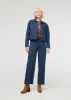 LuxTwill Trucker Jacket - Marine sold by DUER