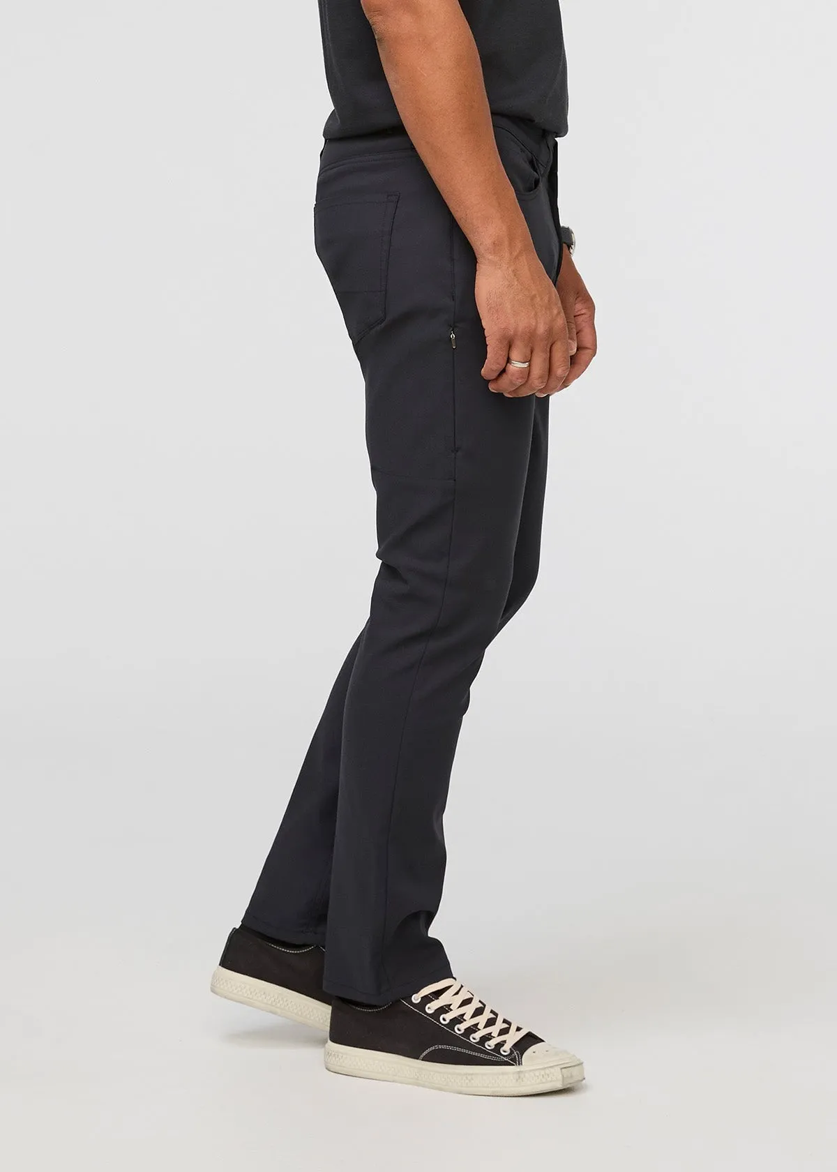 NuStretch Relaxed Taper 5 Pocket - Black sold by DUER product image thumbnail 3