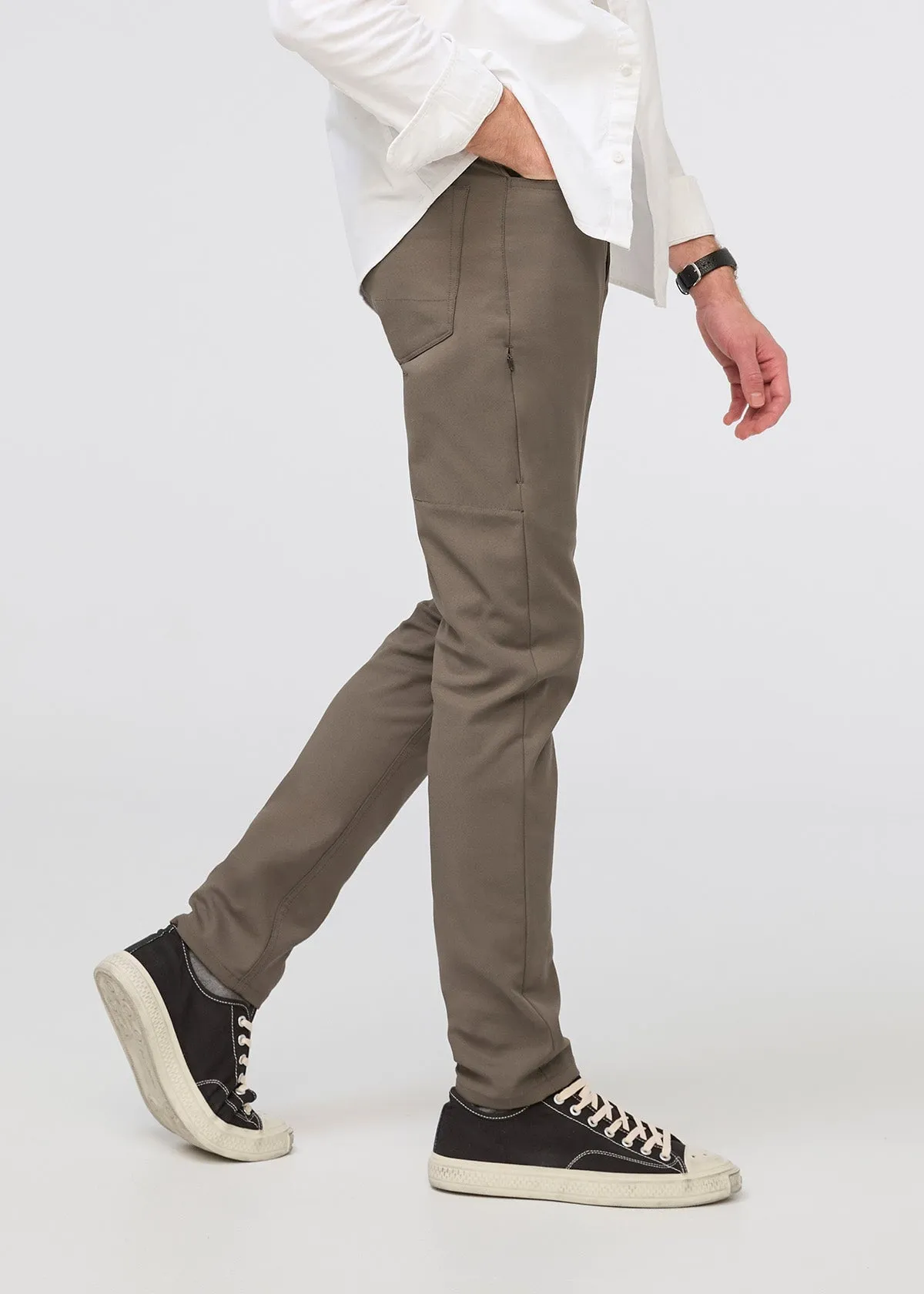 NuStretch Slim 5 Pocket - Thyme sold by DUER product image thumbnail 3