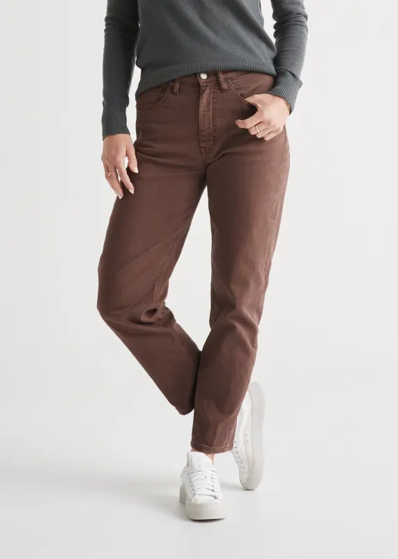 LuxTwill High Rise Arc - Cacao sold by DUER