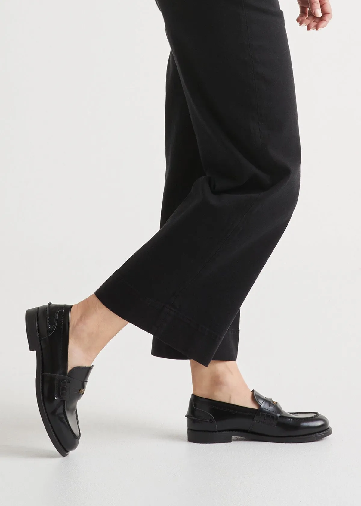 LuxTwill High Rise Trouser - Black sold by DUER product image thumbnail 5