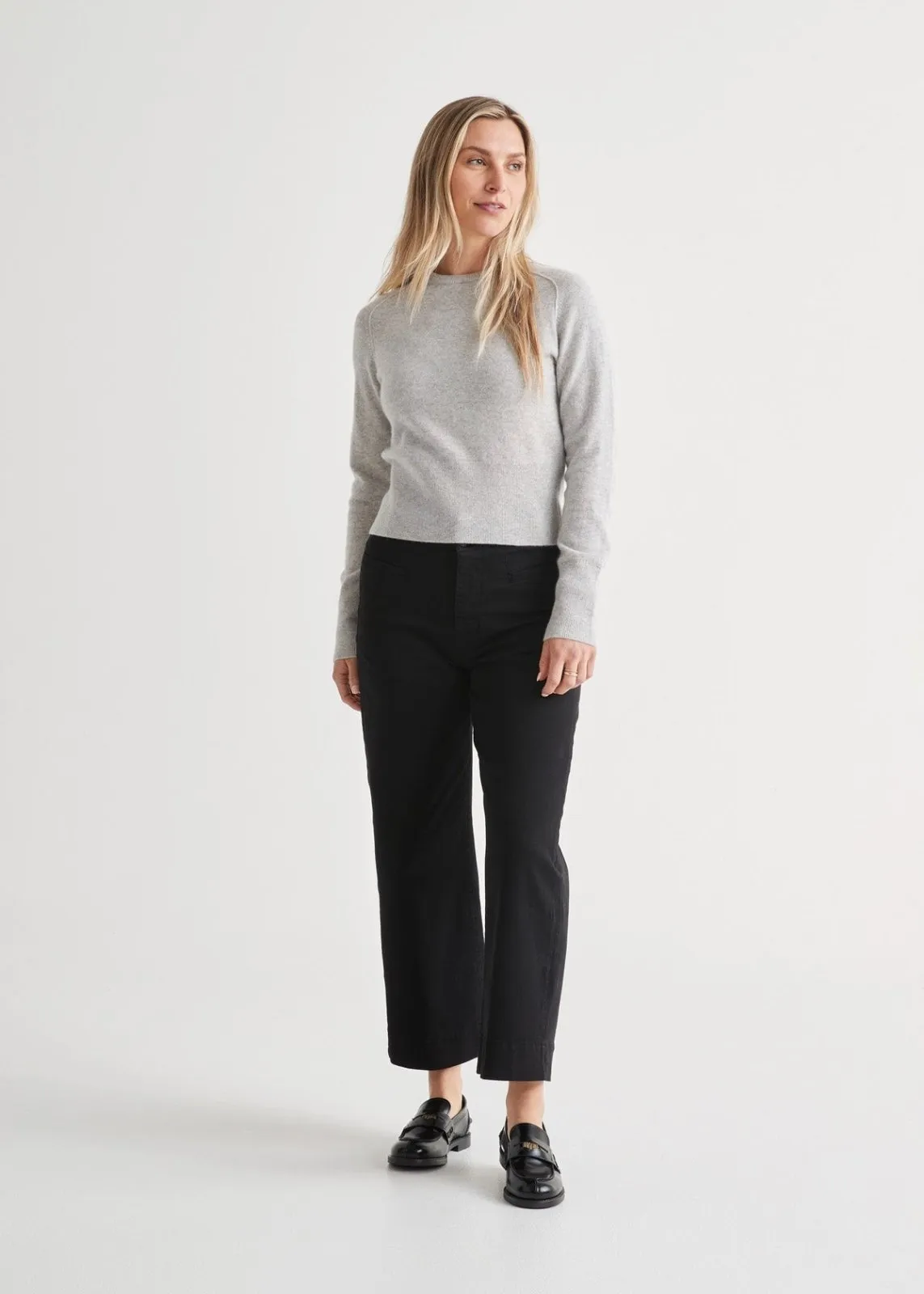 LuxTwill High Rise Trouser sold by DUER product image thumbnail 2