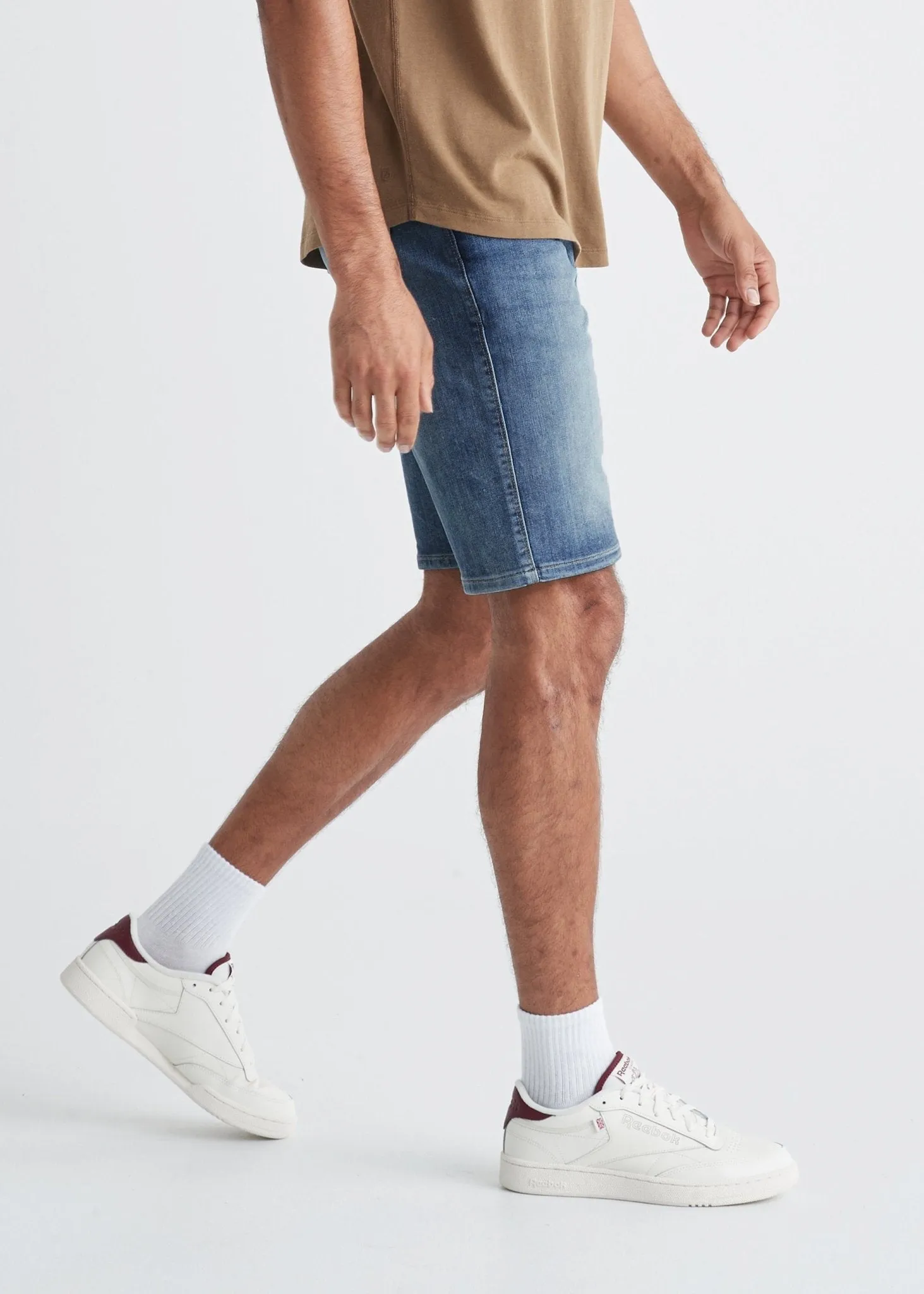 Performance Denim Short - Tidal sold by DUER