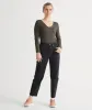 Midweight Denim High Rise Arc (Button Fly) sold by DUER