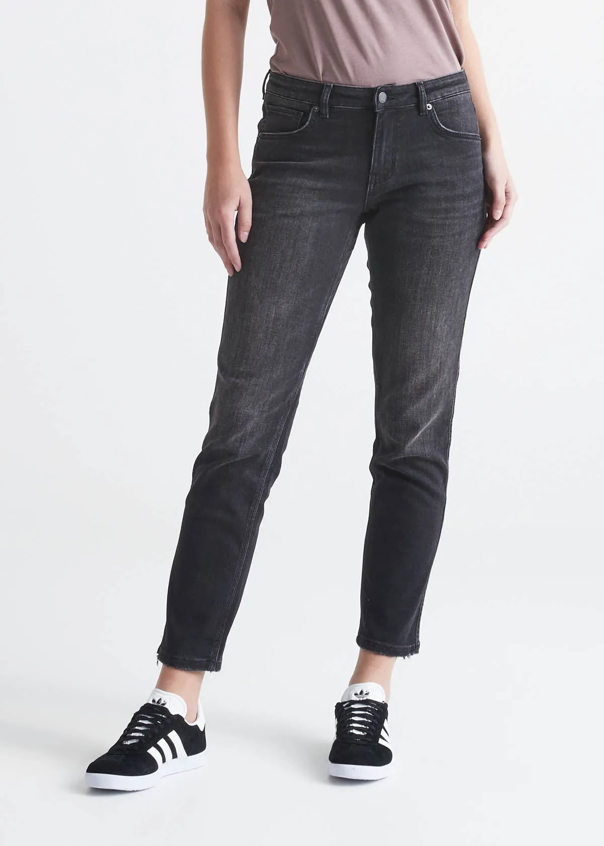Performance Denim Girlfriend - Vintage Black sold by DUER