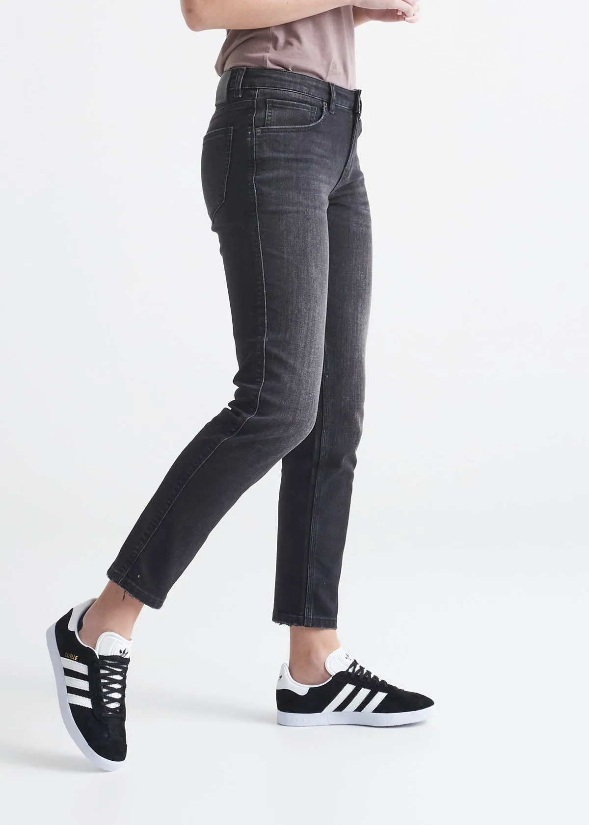 Performance Denim Girlfriend - Vintage Black sold by DUER product image thumbnail 4