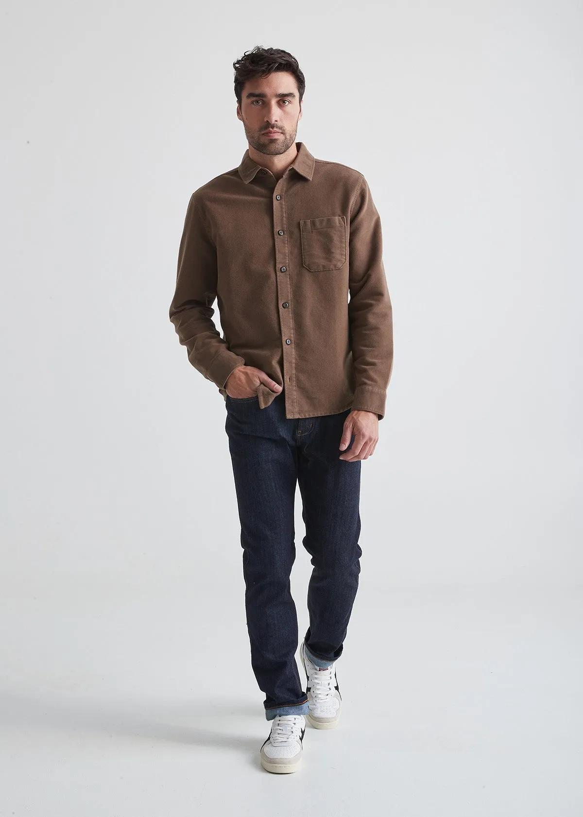 No Sweat Moleskin Shirt sold by DUER product image thumbnail 3