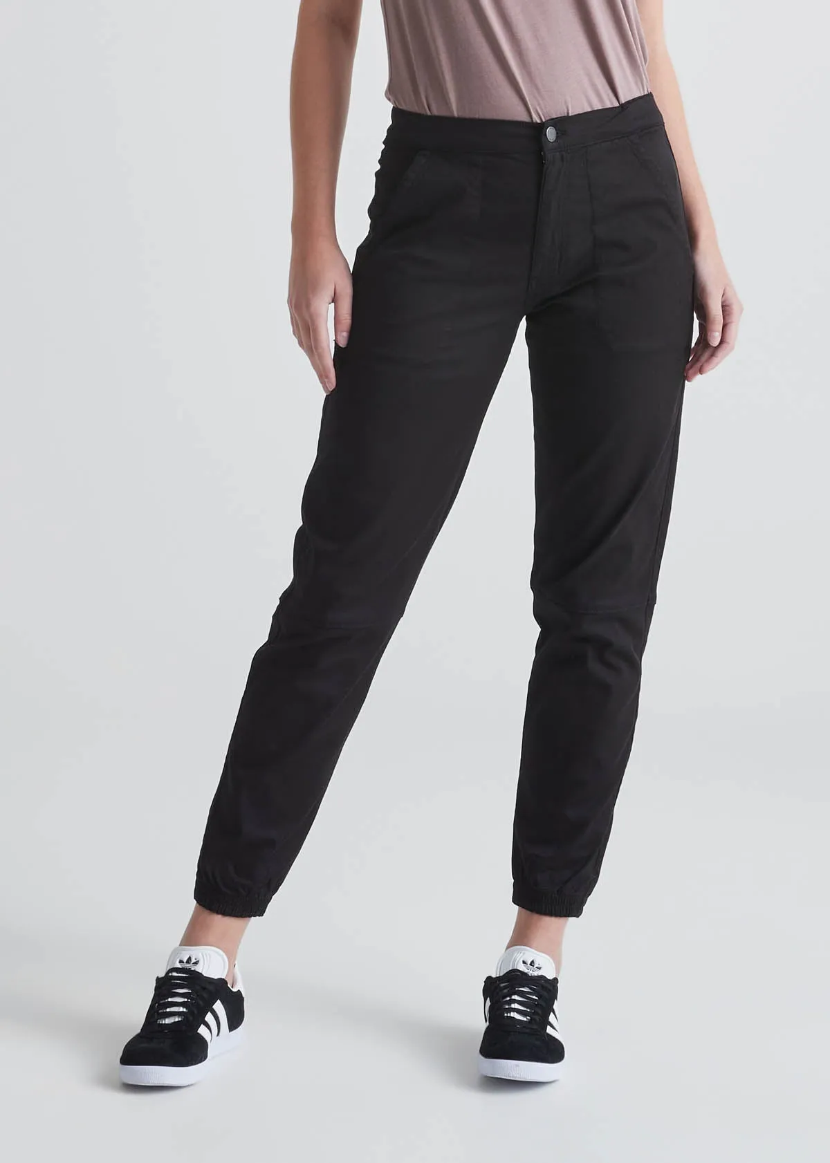Live Free High Rise Jogger - Black sold by DUER
