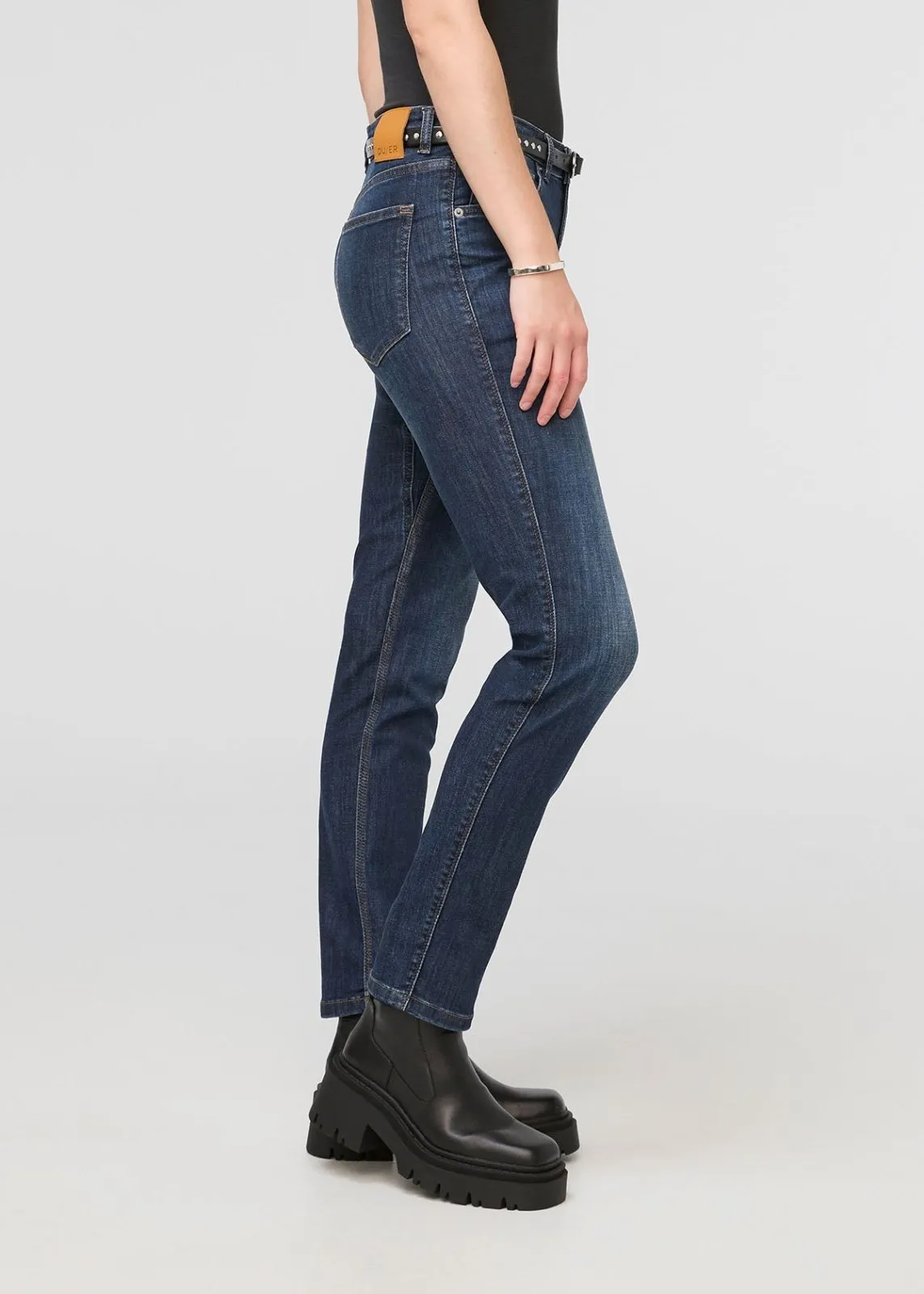 Performance Denim Girlfriend - Heritage Blue sold by DUER product image thumbnail 3